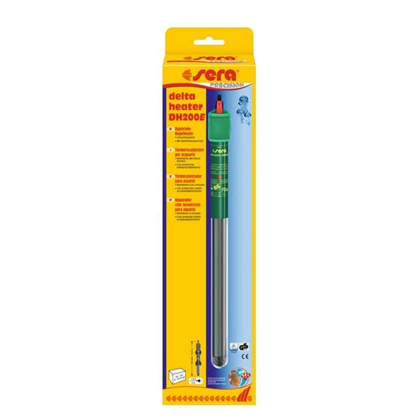 SERA 200 Watt Akvaryum Isıtıcısı Stabil Isı Sağlayan Isıtıcı | Karaca Akvaryum akvaryum ısıtıcısı