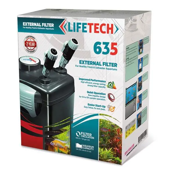 Lifetech 635 Dış Filtre 600 L/S | Karaca Akvaryum Dış Filtre