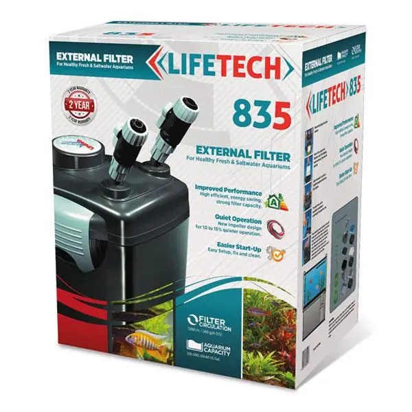 Lifetech 835 Dış Filtre 1000 L/S | Karaca Akvaryum Dış Filtre