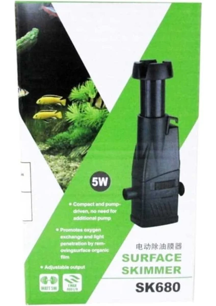 AQUARIUM SURFACE SKIMMER | Yüzey Temizleyici Filtre | Karaca Akvaryum Venus Yüzey Temizleyici Filtre