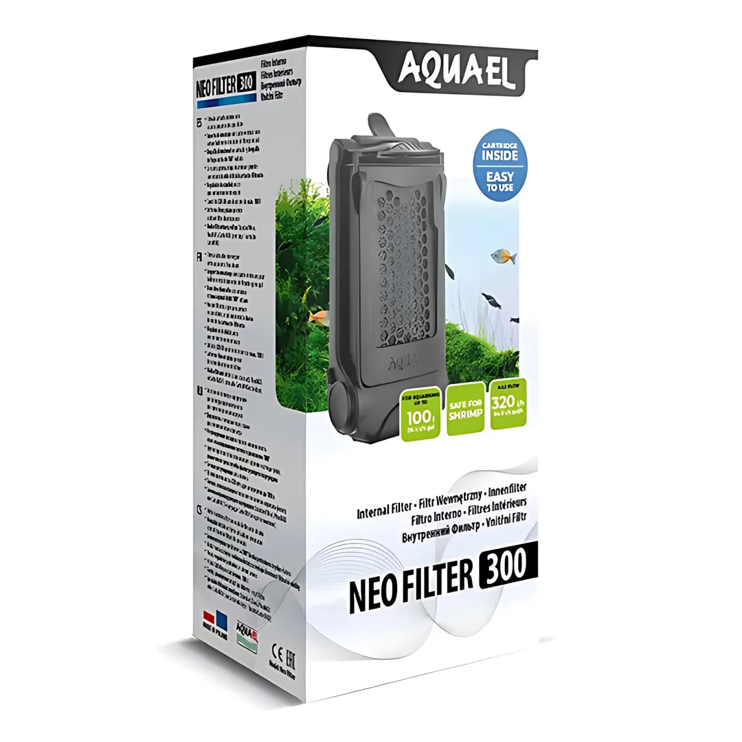 Aquael İç Filtre Neo 300 | 320 L/H Sessiz Nano Filtre | Karaca Akvaryum Aquael İç Filtre Neo 300 | 320 L/H Sessiz Nano Filtre