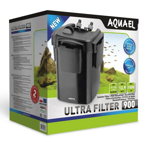 Aquael Ultra Filter 900 Dış Filtre 12,9W 900L/S | Karaca Akvaryum Aquael Ultra Filter 900 Dış Filtre 12,9W 900L/S